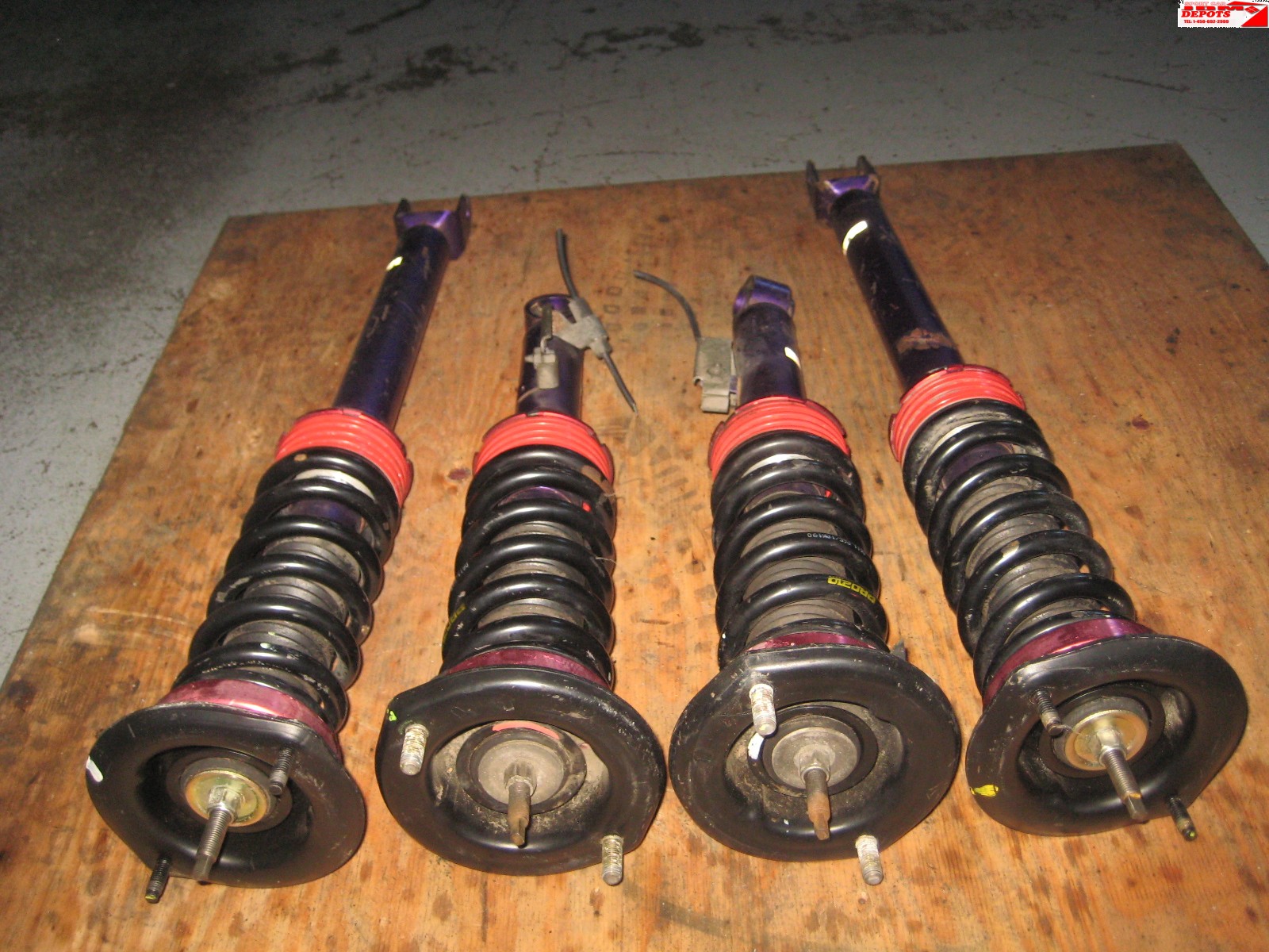 THIS JDM NISSAN SKYLINE R33/ R34 GT-R SUSTEC PRO ADJUSTABLE COILOVERS / SUSPENSION; IS IMPORTED FROM JAPAN! 